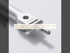 Pino de Dobradiça de Conexão do Corpo do Braço de Precisão de Alta Resistência para Base e Suporte de Robô Industrial