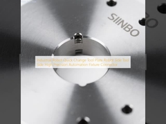 Placa de Ferramenta de Troca Rápida para Robô Industrial Lado do Robô Lado da Ferramenta Conector de Fixação de Automação de Alta Precisão