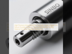 Robô industrial de alta precisão Pneumático Grampador de dedos Link Design robusto e durável para máquinas automatizadas de manipulação de material