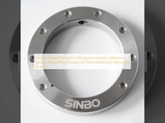 Módulo de Navegação e Percepção de Robô de Serviço Anel de Fixação do Sensor Ultrassônico Suporte de Montagem à Prova de Choque e Resistente às Intempéries