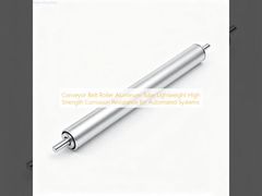 Cinturão transportador tubo de alumínio de rolos leve resistência à corrosão de alta resistência para sistemas automatizados