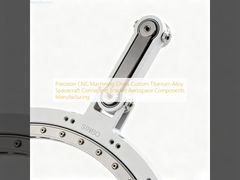 Machining CNC de precisão China Custom Titanium Alloy Spacecraft Connecting Bracket Aerospace Components Manufacturing