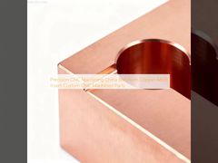 Usinagem CNC de Precisão China Inserção de Molde de Cobre Berílio Peças Usinadas CNC Personalizadas