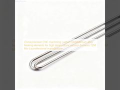 China precisão CNC usinagem elementos de aquecimento de liga de molibdênio personalizados para fornos a vácuo de alta temperatura TZM Mo-La fabricante profissional