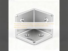 Tempo de processamento: 15-20 dias Peças de máquinas de engenharia CNC Componentes personalizados para automação industrial e sistemas mecânicos