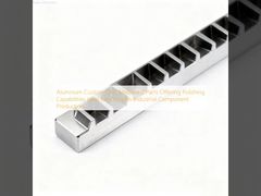 Peças de Alumínio Personalizadas Usinadas por CNC com Capacidades de Polimento, Ideais para a Produção de Componentes Industriais Complexos