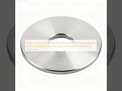 Peças Mecânicas CNC de Fresagem Projetadas com Variação por Peça e Baixa Manutenção para Suportar Processos de Usinagem Industrial