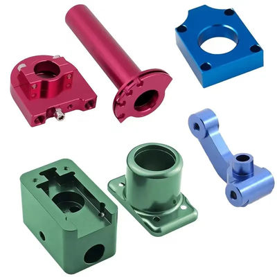 comprar Peças de usinagem de alumínio personalizadas CNC anodizadas polidas para motocicleta online manufacture