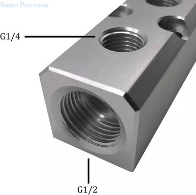 Peças sobressalentes mecânicas CNC de anodização de alumínio para equipamentos de comunicação