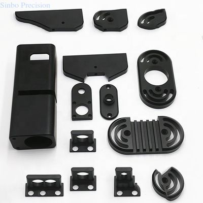 Torno CNC Industrial Peças Fresadoras Liga de Alumínio Anodização Peças Usinadas CNC