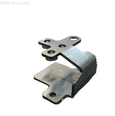 Peças estampadas CNC de alumínio e aço inoxidável Folha de corte a laser de metal ISO9001