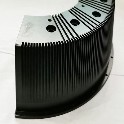 Partes de usinagem CNC de alta precisão, torneamento, fresagem e partes suíças, partes de alumínio anodizado