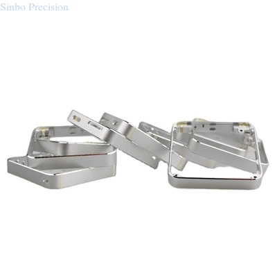 Partes de aço inoxidável CNC com tratamento de superfície anodizante