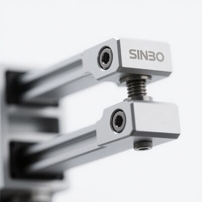 Robô industrial de alta precisão Pneumático Grampador de dedos Link Design robusto e durável para máquinas automatizadas de manipulação de material