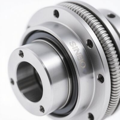Acoplamento de diafragma de alta precisão para robô industrial, elemento de acoplamento de fole de aço inoxidável